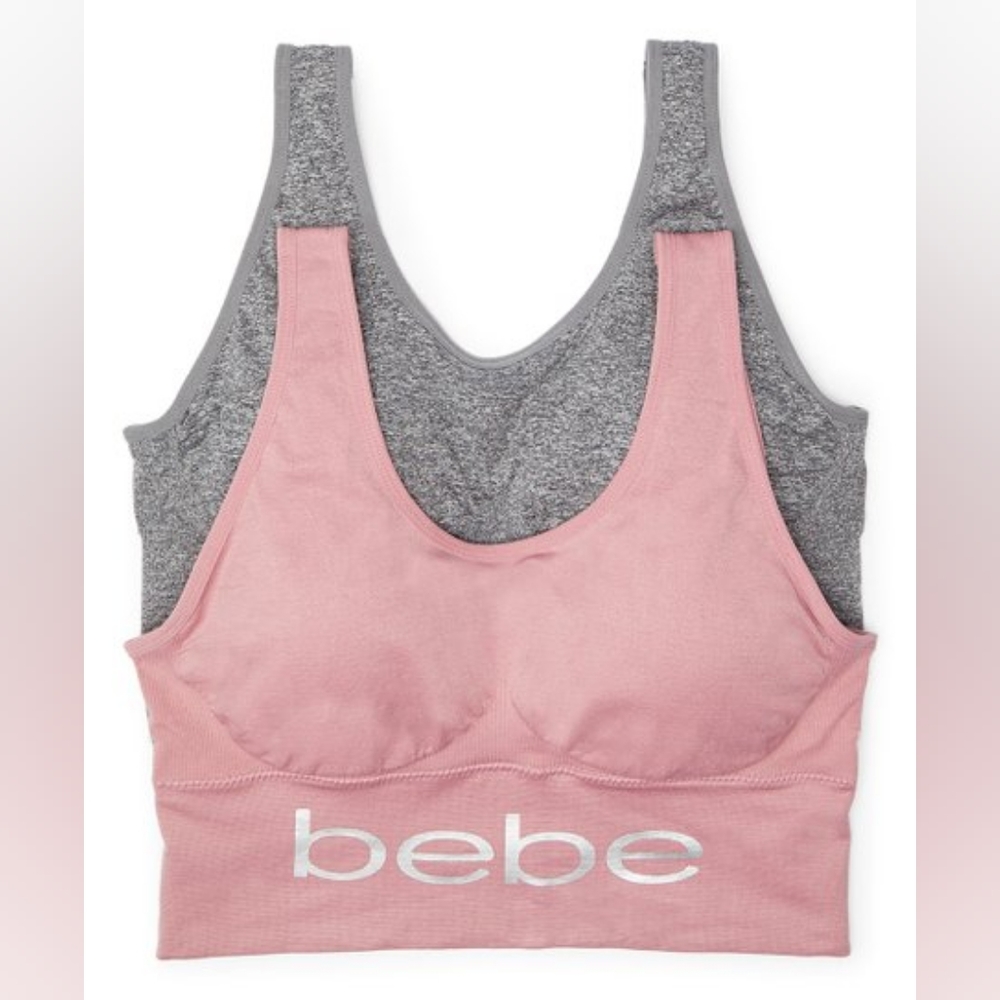 bebe intimates Seamless Sports Bras 2 Set.